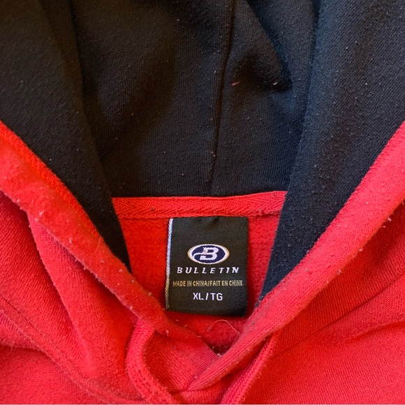 Red Flames Hoodie - Picture 3 of 3